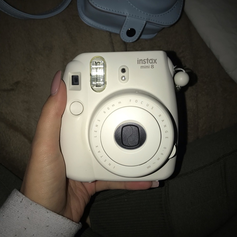 Polaroid Camera with Blue Case!!